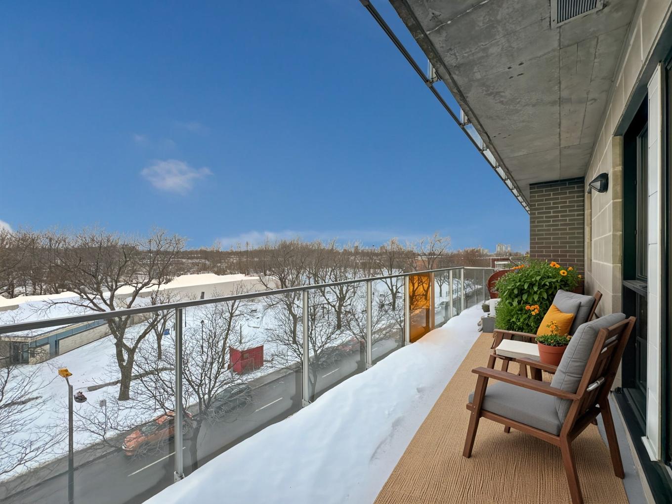 Balcony - 508-9200 Rue Hochelaga, Montréal (Mercier/Hochelaga-Maisonneuve), QC - Outdoor With Exterior