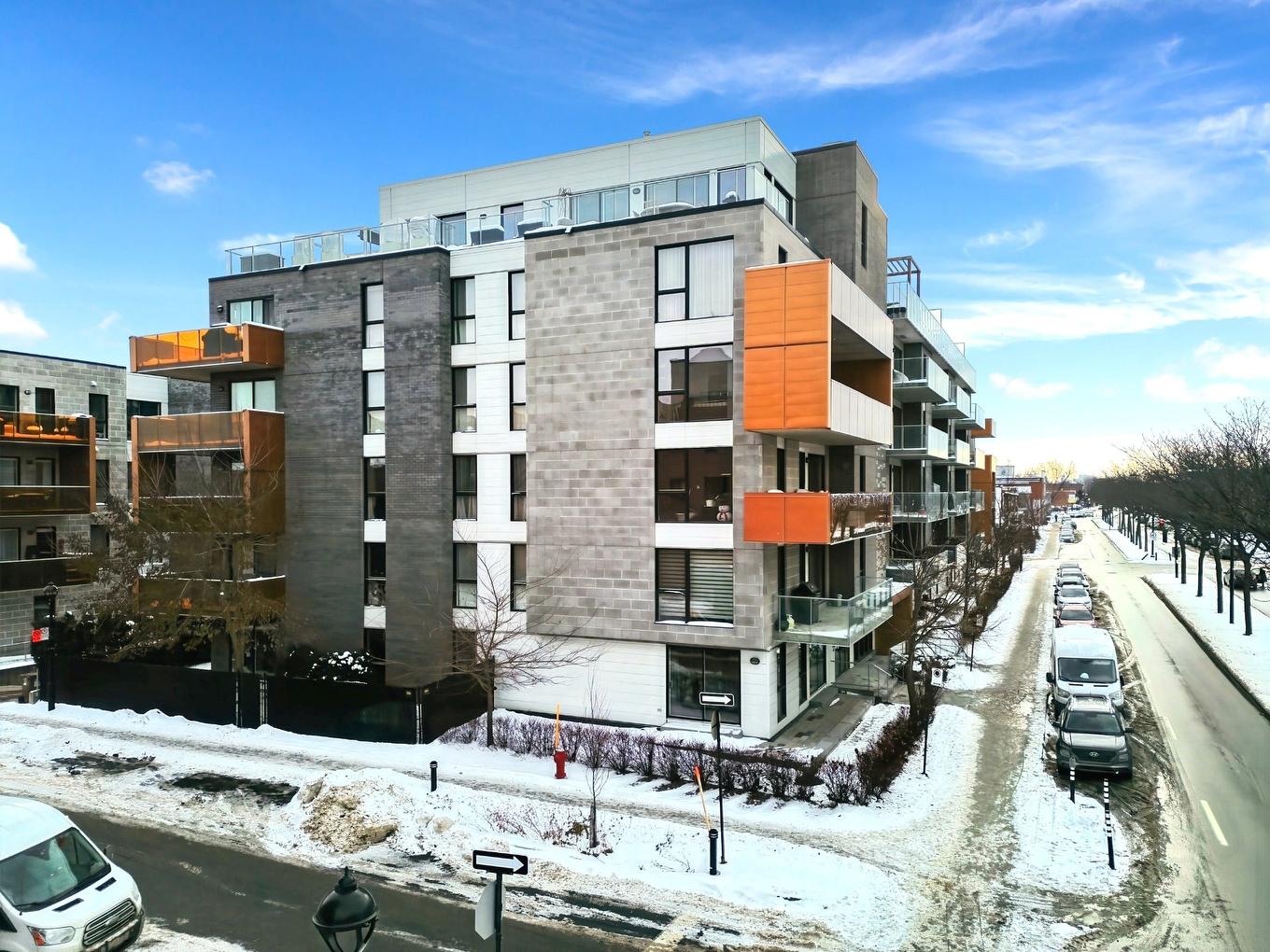 Aerial photo - 508-9200 Rue Hochelaga, Montréal (Mercier/Hochelaga-Maisonneuve), QC - Outdoor With Balcony