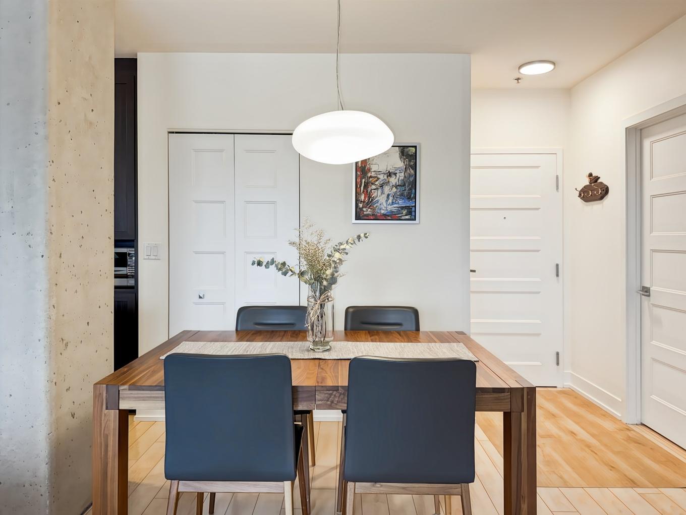 Dining room - 508-9200 Rue Hochelaga, Montréal (Mercier/Hochelaga-Maisonneuve), QC - Indoor Photo Showing Dining Room