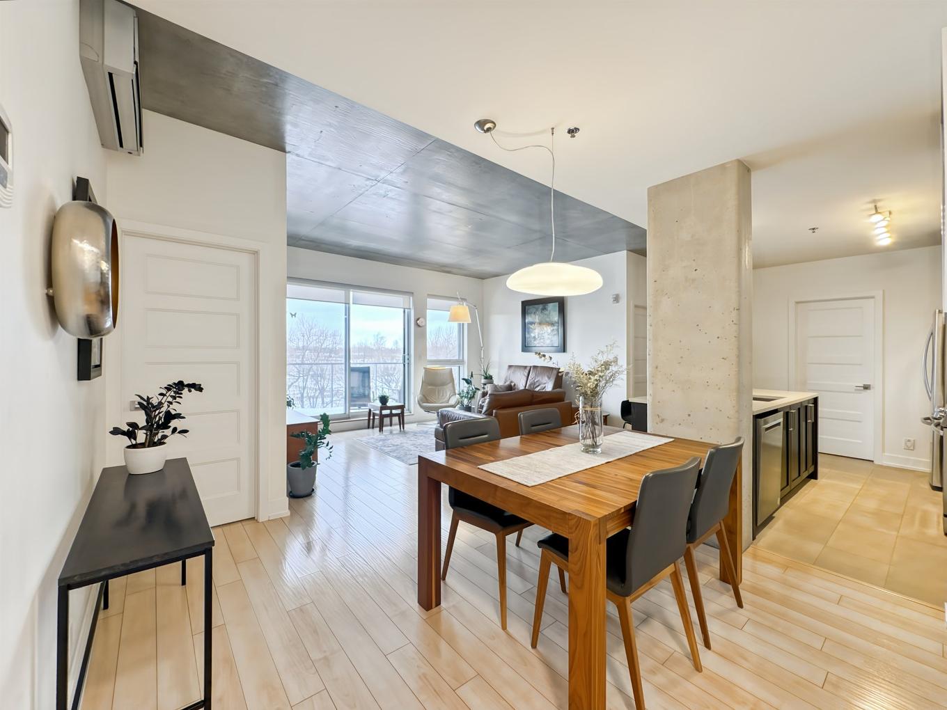 Interior - 508-9200 Rue Hochelaga, Montréal (Mercier/Hochelaga-Maisonneuve), QC - Indoor Photo Showing Dining Room