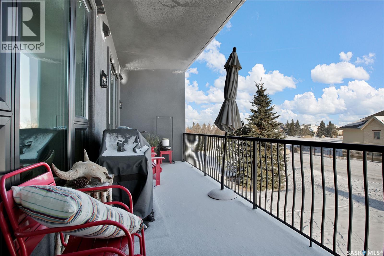 104 408 Cartwright Street, Saskatoon, SK - Outdoor With Balcony With Exterior