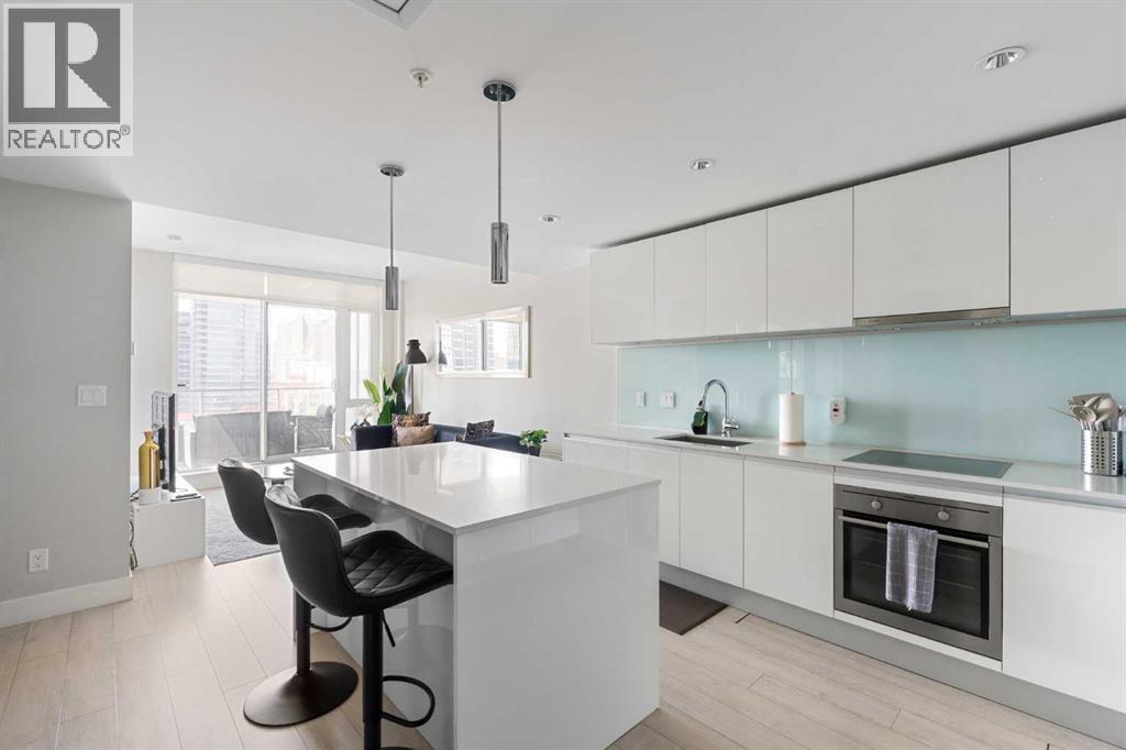 808, 1188 3 Street Se, Calgary, AB - Indoor Photo Showing Kitchen With Upgraded Kitchen