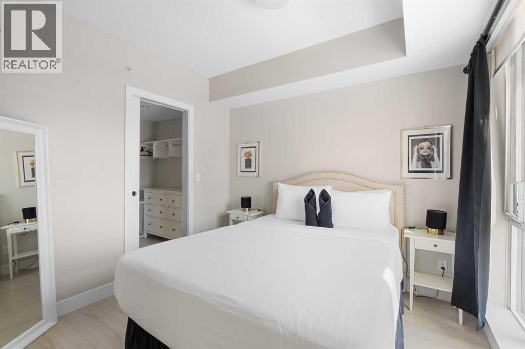 808, 1188 3 Street Se, Calgary, AB - Indoor Photo Showing Bedroom