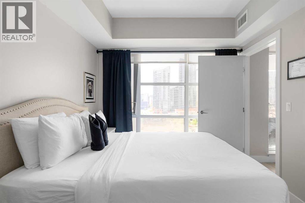 808, 1188 3 Street Se, Calgary, AB - Indoor Photo Showing Bedroom