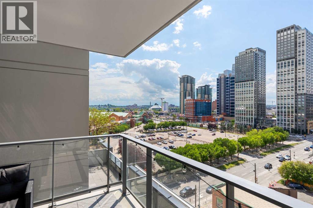 808, 1188 3 Street Se, Calgary, AB - Outdoor With Balcony With View With Exterior
