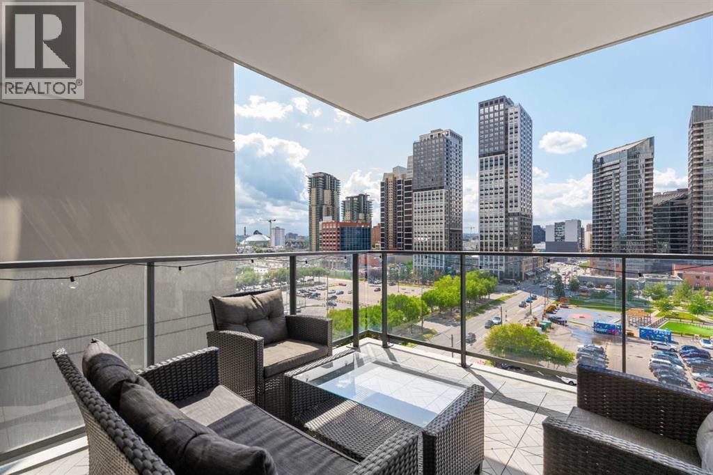 808, 1188 3 Street Se, Calgary, AB - Outdoor With Balcony With Exterior