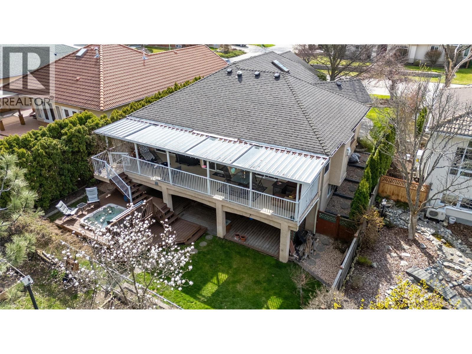 3008 Quail Crescent, Kelowna, BC - Outdoor With Deck Patio Veranda