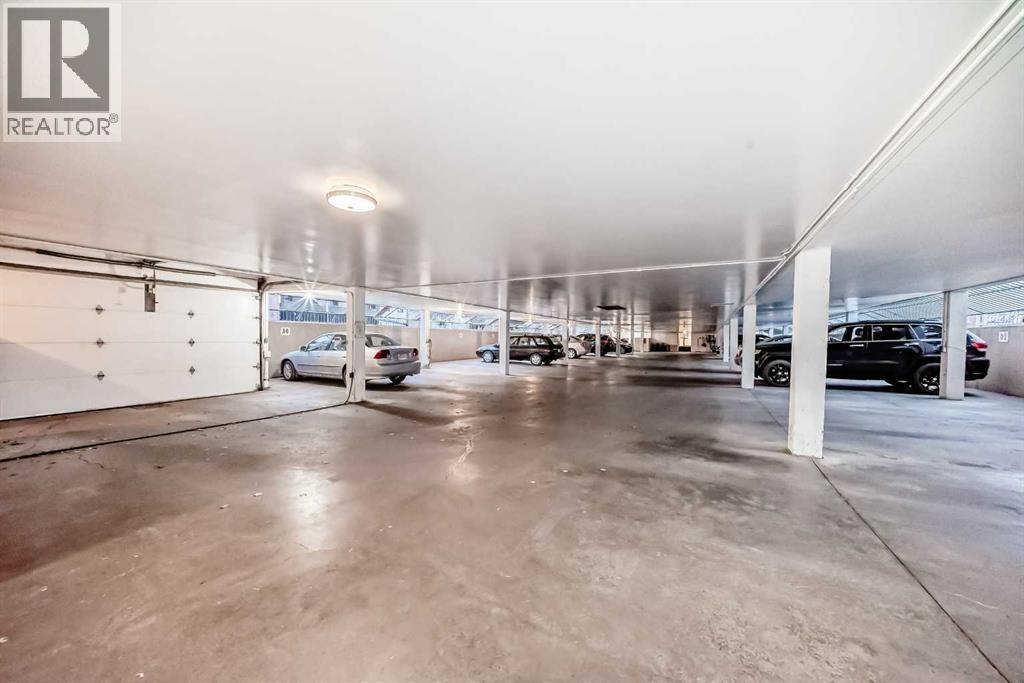 314, 5326 47 Avenue, Red Deer, AB - Indoor Photo Showing Garage