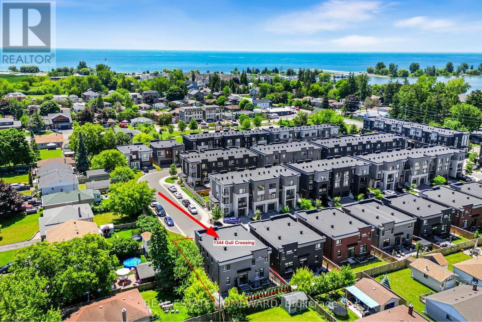 1344 Gull Crossing, Pickering, ON - Outdoor With Body Of Water With View