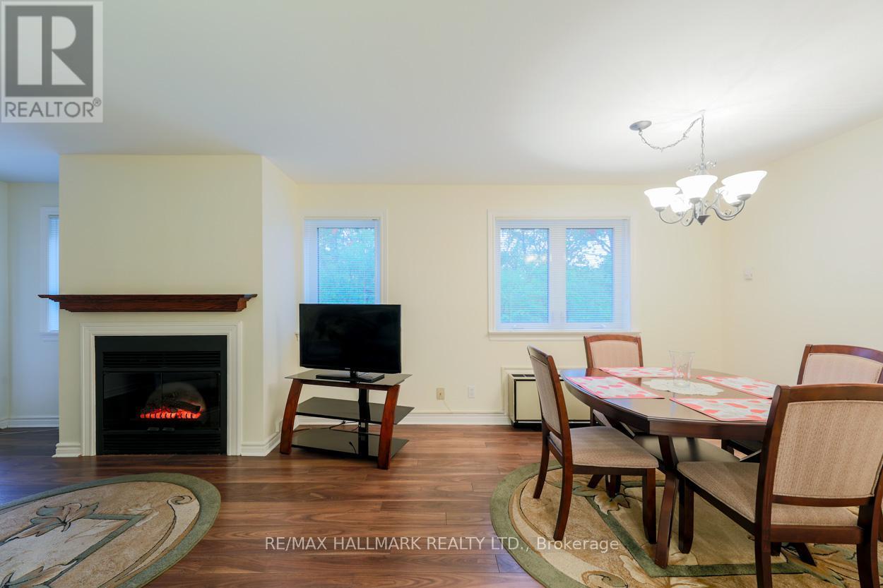 201 - 193 Lake Driveway Drive W, Ajax, ON - Indoor With Fireplace