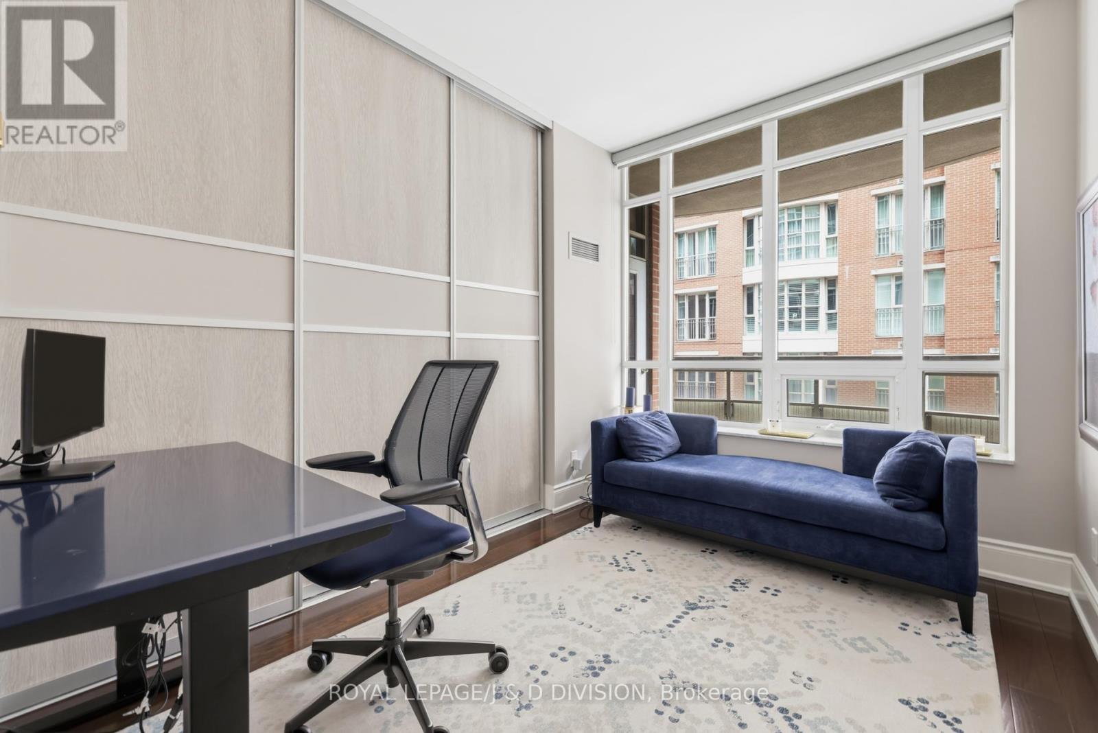 Bedroom 2 - 401 - 55 Delisle Avenue, Toronto, ON - Indoor Photo Showing Office