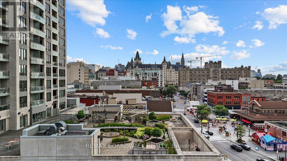 1003 - 90 George Street, Ottawa, ON - Outdoor With Balcony With View