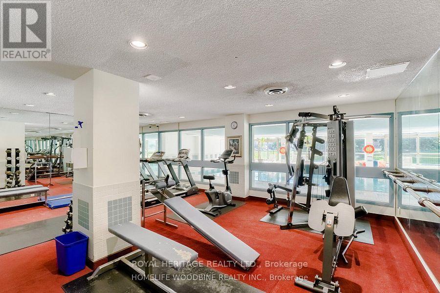 509 - 30 Thunder Grove, Toronto, ON - Indoor Photo Showing Gym Room