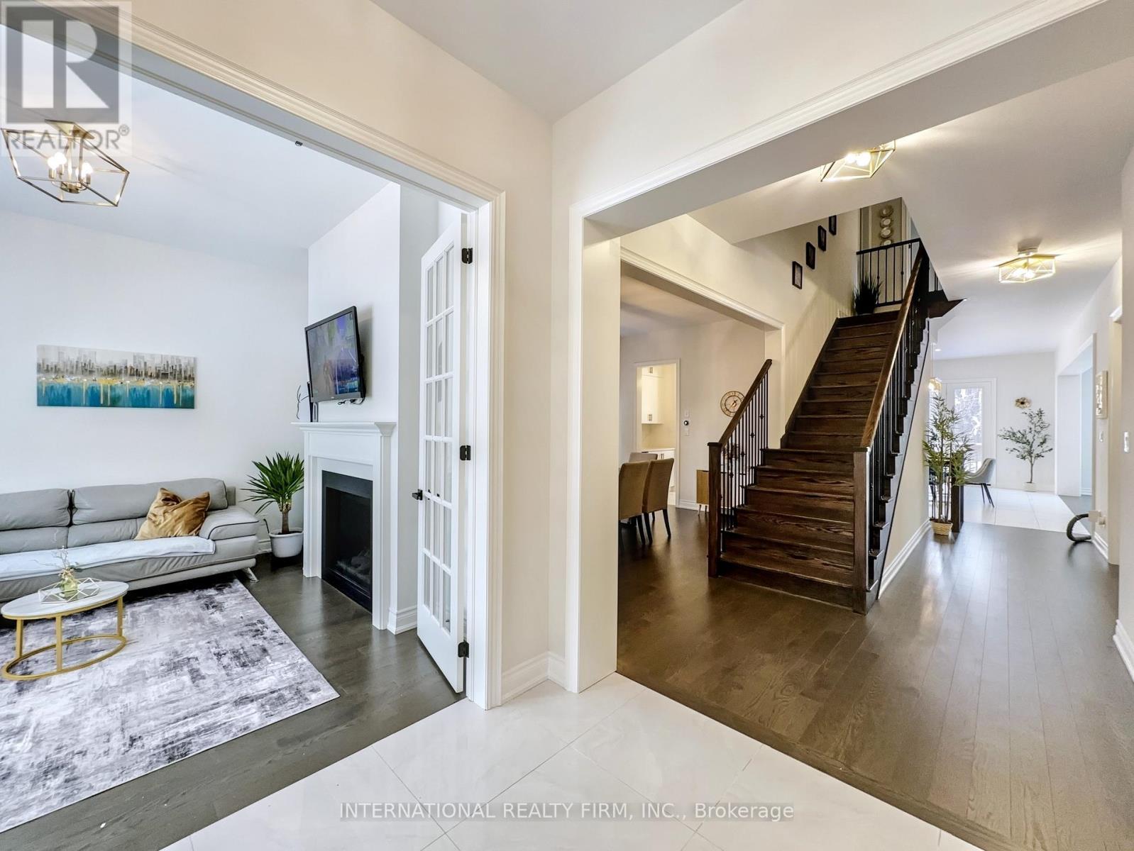 150 Cannes Avenue, Vaughan, ON - Indoor Photo Showing Other Room With Fireplace