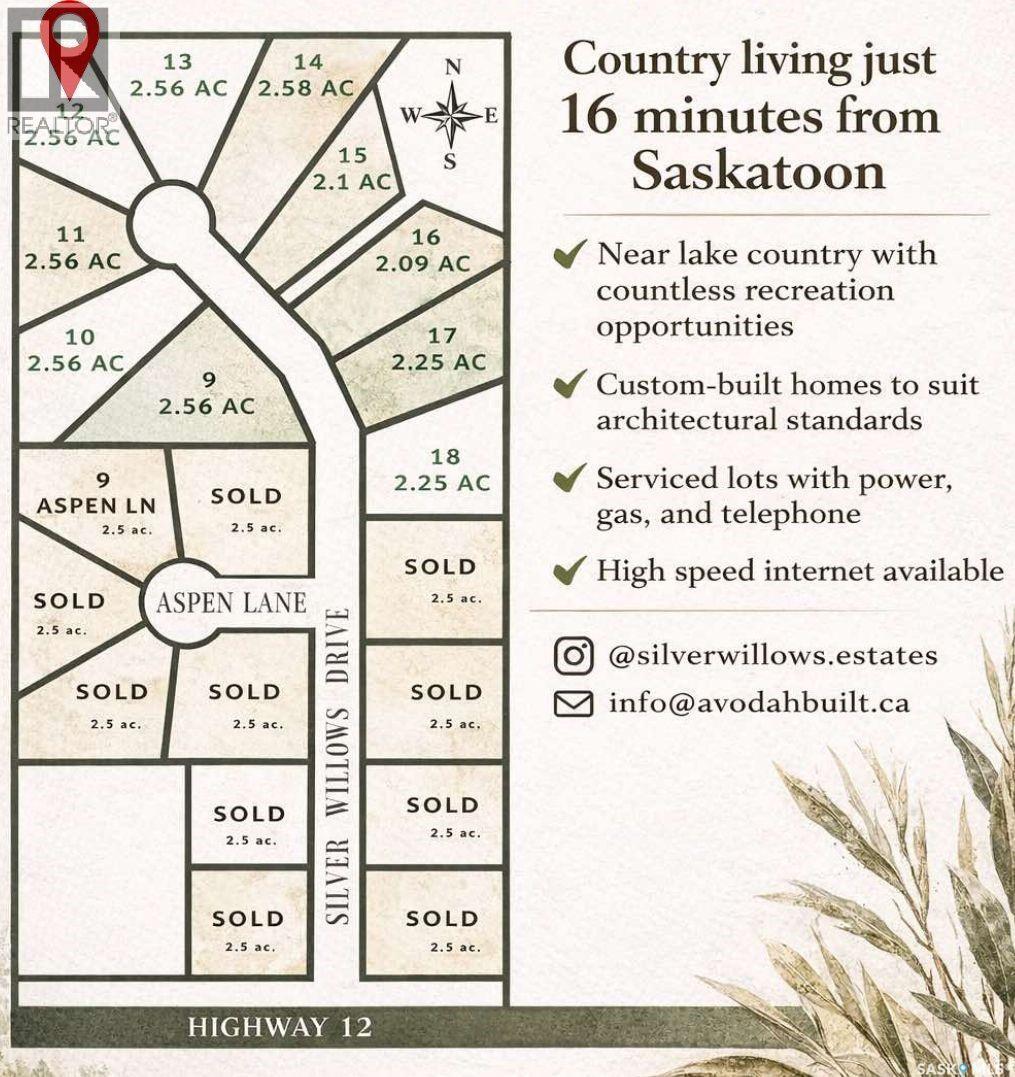 18 Silver Willows Drive, Laird Rm No. 404, SK