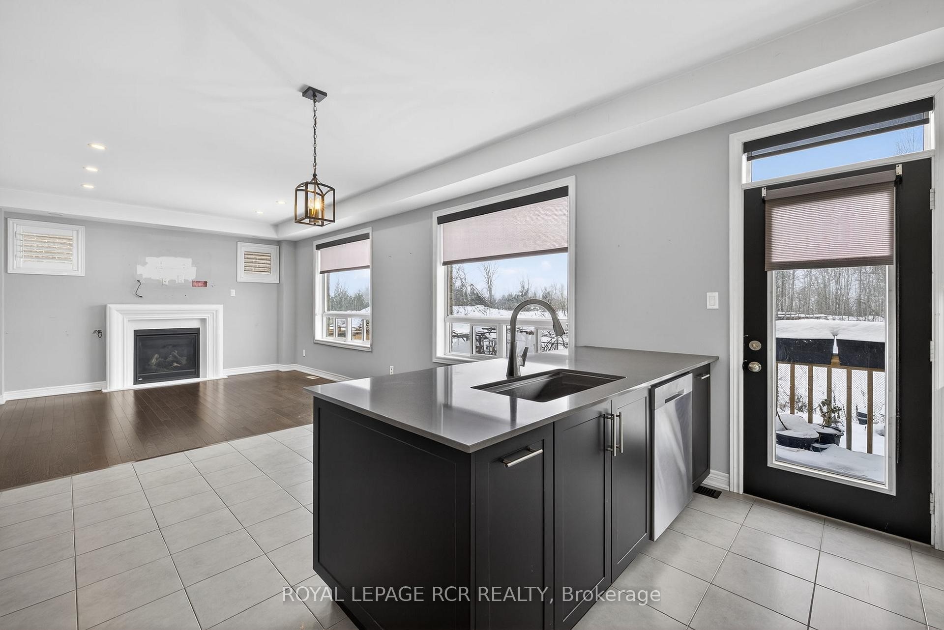 82 Lampkin Street, Georgina, ON - Indoor Photo Showing Other Room With Fireplace
