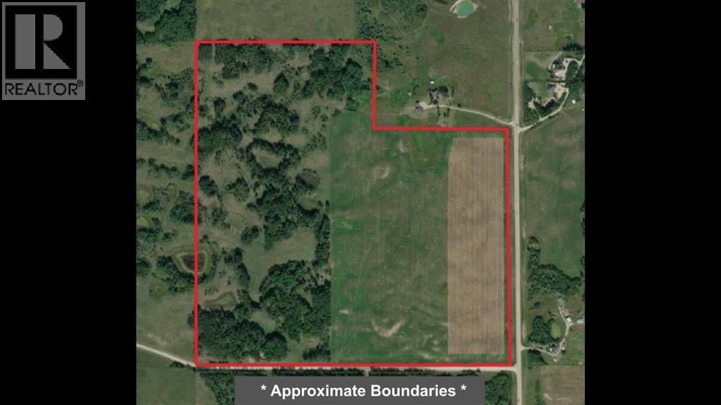 Arial Approximate Boundaries - Twp Rd 281A, Rural Rocky View County, AB