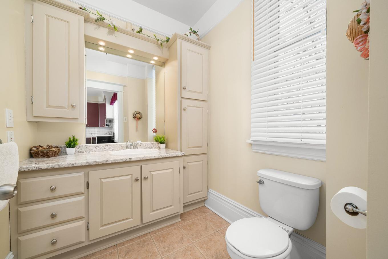 Powder room - 3 Rue Bridge, Ormstown, QC - Indoor Photo Showing Bathroom