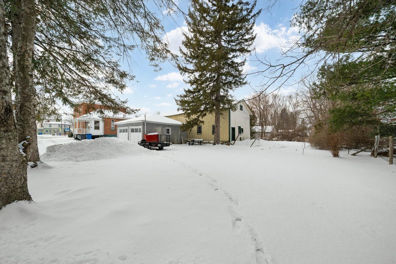 Backyard - 3 Rue Bridge, Ormstown, QC - Outdoor