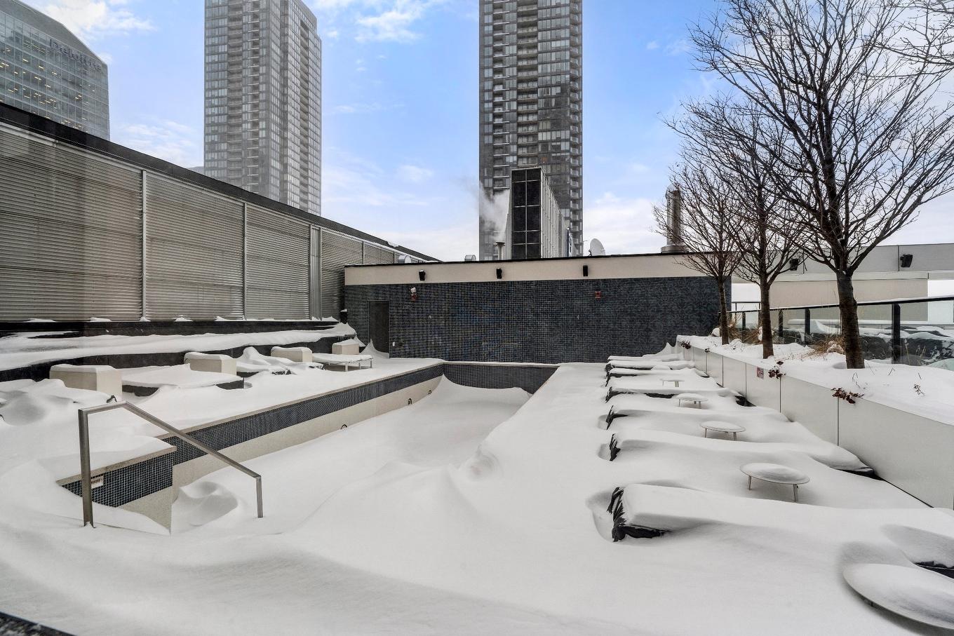 Pool - 1509-1288 Av. Des Canadiens-De-Montréal, Montréal (Ville-Marie), QC - Outdoor