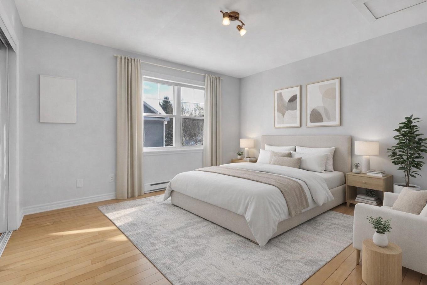 Bedroom - 7-450 Allée Des Cimes, Mont-Tremblant, QC - Indoor Photo Showing Bedroom