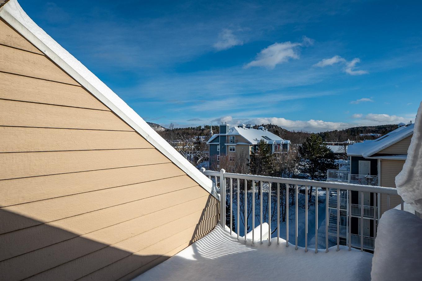 Balcony - 7-450 Allée Des Cimes, Mont-Tremblant, QC - Outdoor With Exterior