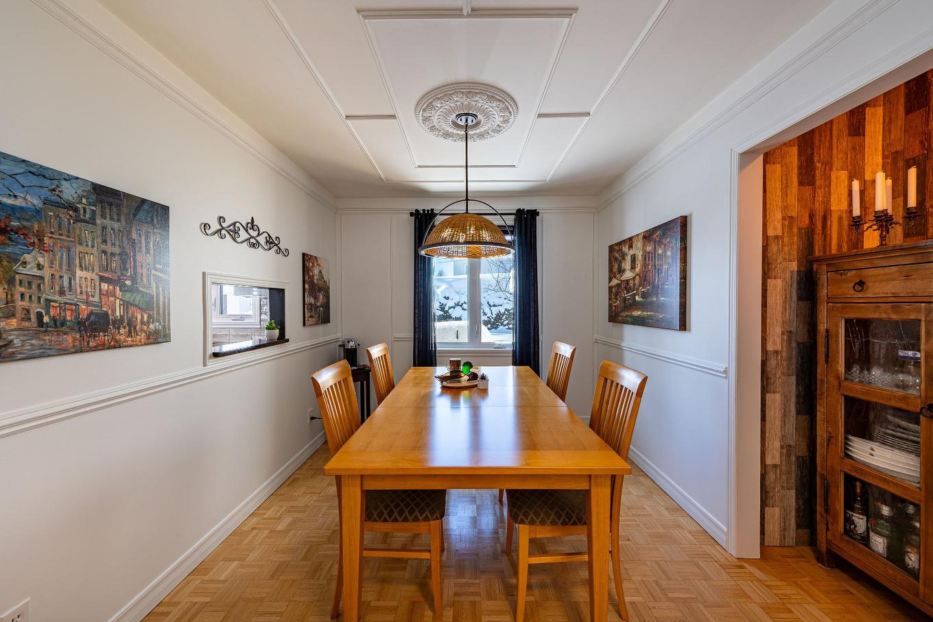 Salle à manger - 54 Rue De La Licorne, Québec (Beauport), QC - Indoor Photo Showing Dining Room