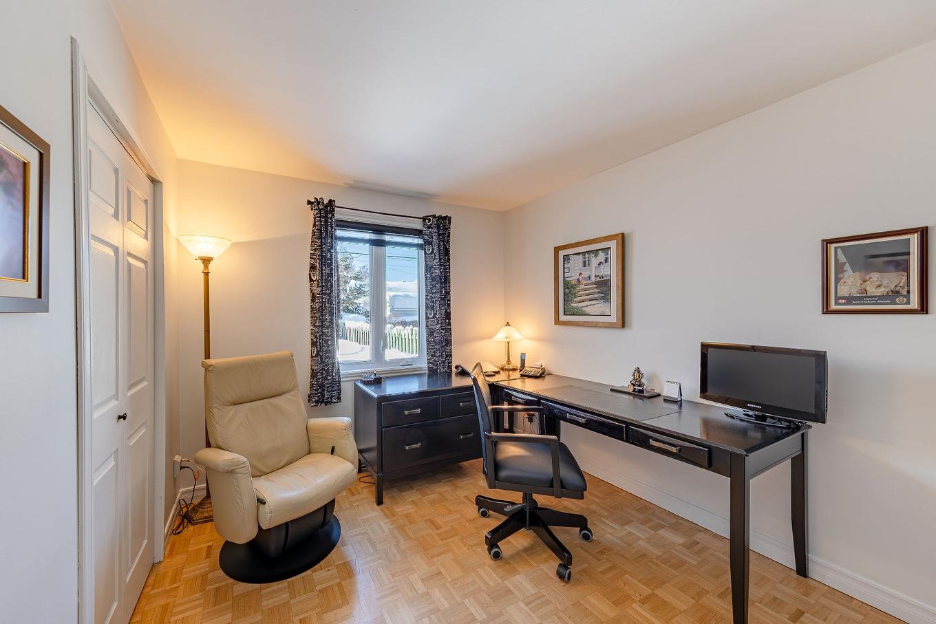 Chambre à coucher - 54 Rue De La Licorne, Québec (Beauport), QC - Indoor Photo Showing Office