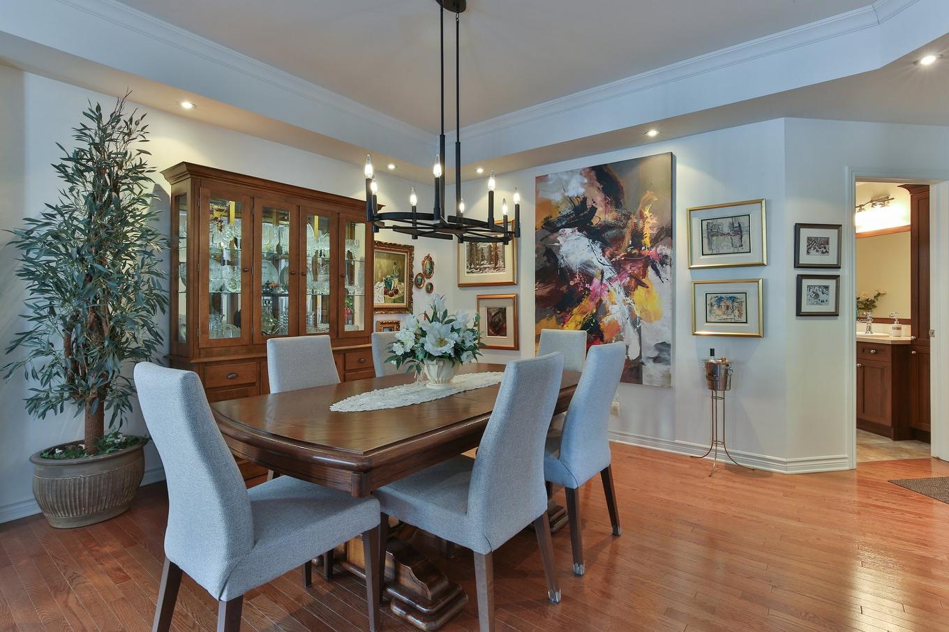 Dining room - 101-25 Rue St-Hubert, Saint-Jean-Sur-Richelieu, QC - Indoor Photo Showing Dining Room
