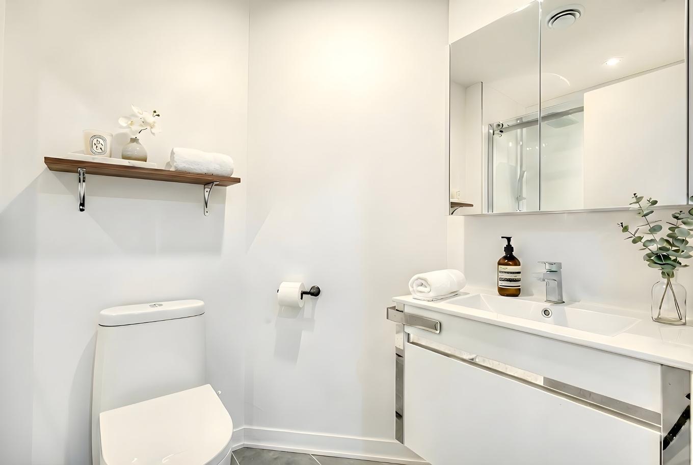 Salle de bains - 703-1190 Rue Mackay, Montréal (Ville-Marie), QC - Indoor Photo Showing Bathroom