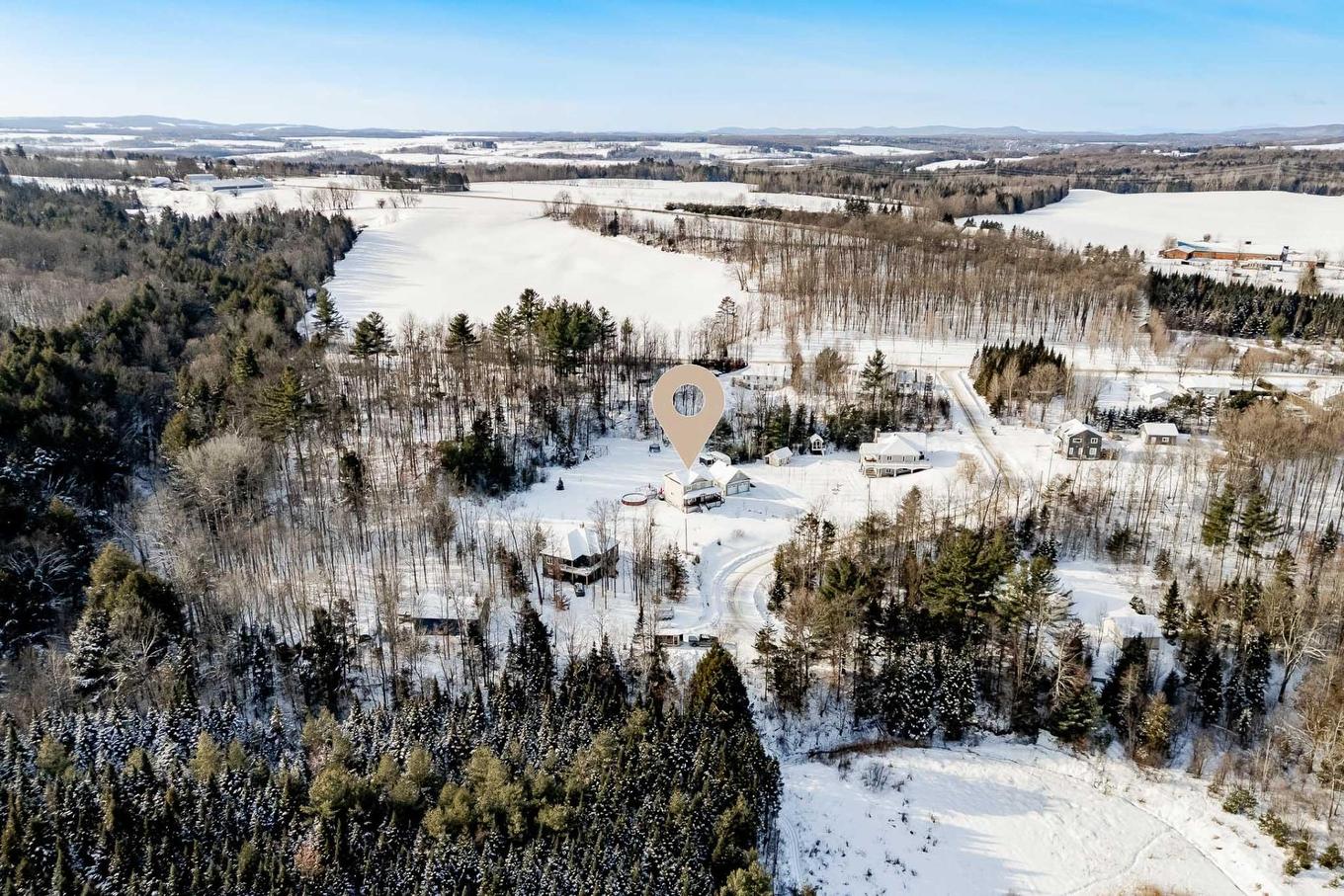 Aerial photo - 6 Rue Armand, Compton, QC - Outdoor With View