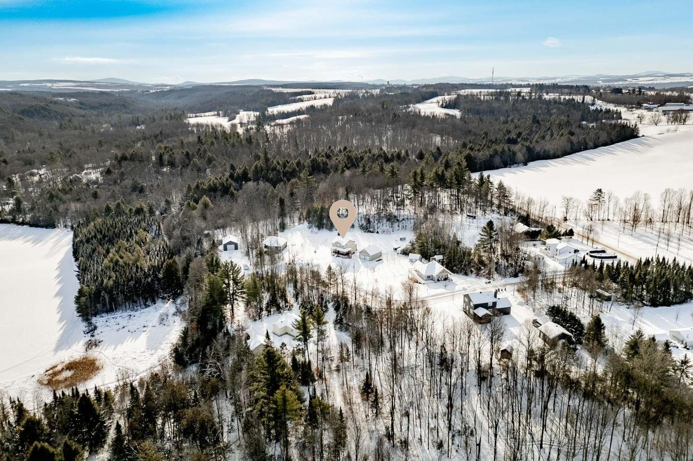 Aerial photo - 6 Rue Armand, Compton, QC - Outdoor With View