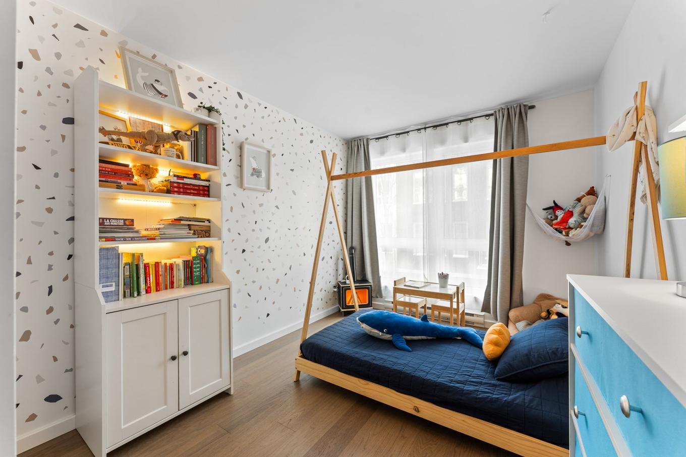 Bedroom - 202-594 Rue Nicolet, Montréal (Mercier/Hochelaga-Maisonneuve), QC - Indoor Photo Showing Bedroom