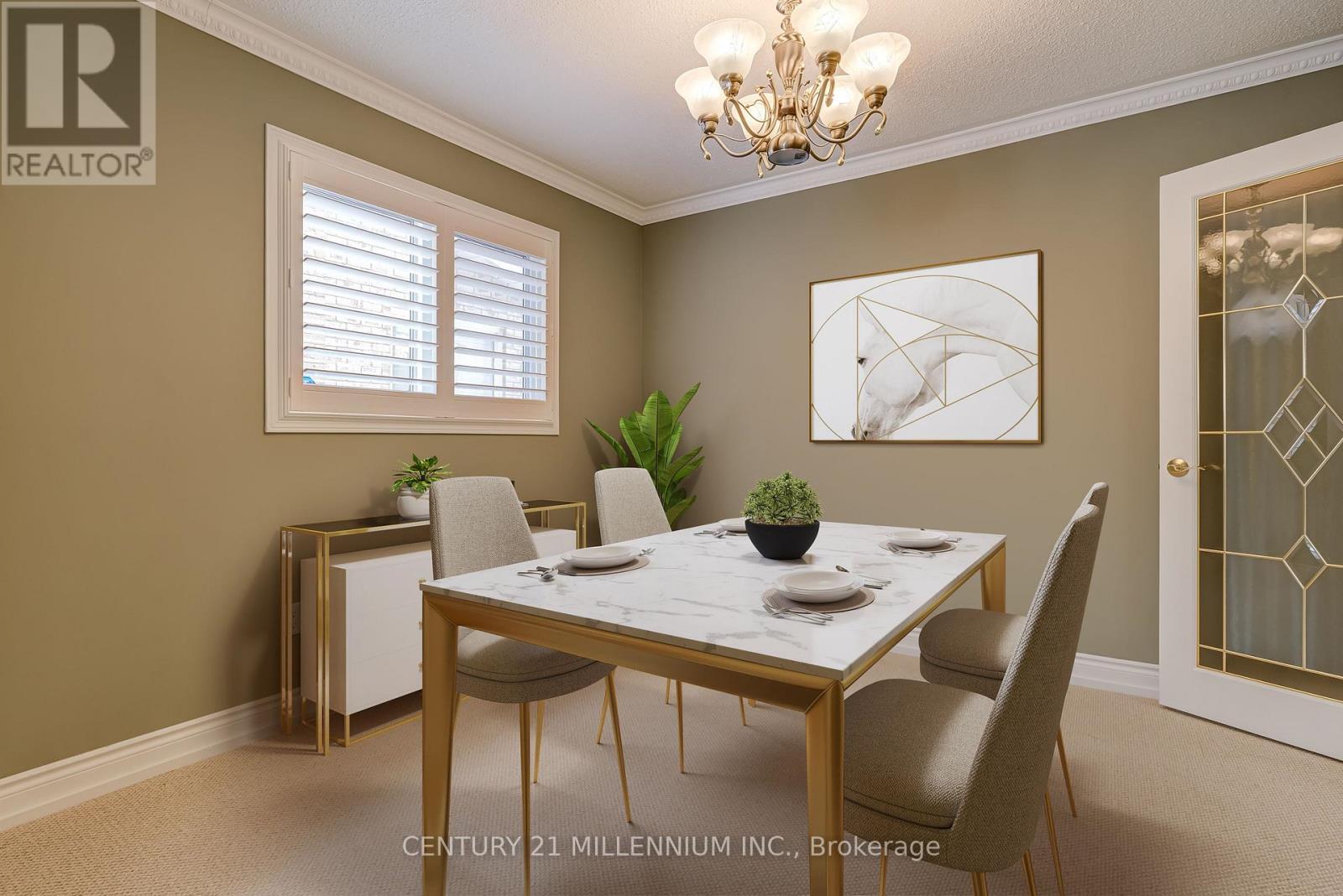 28 Tremblay Street, Brampton, ON - Indoor Photo Showing Dining Room