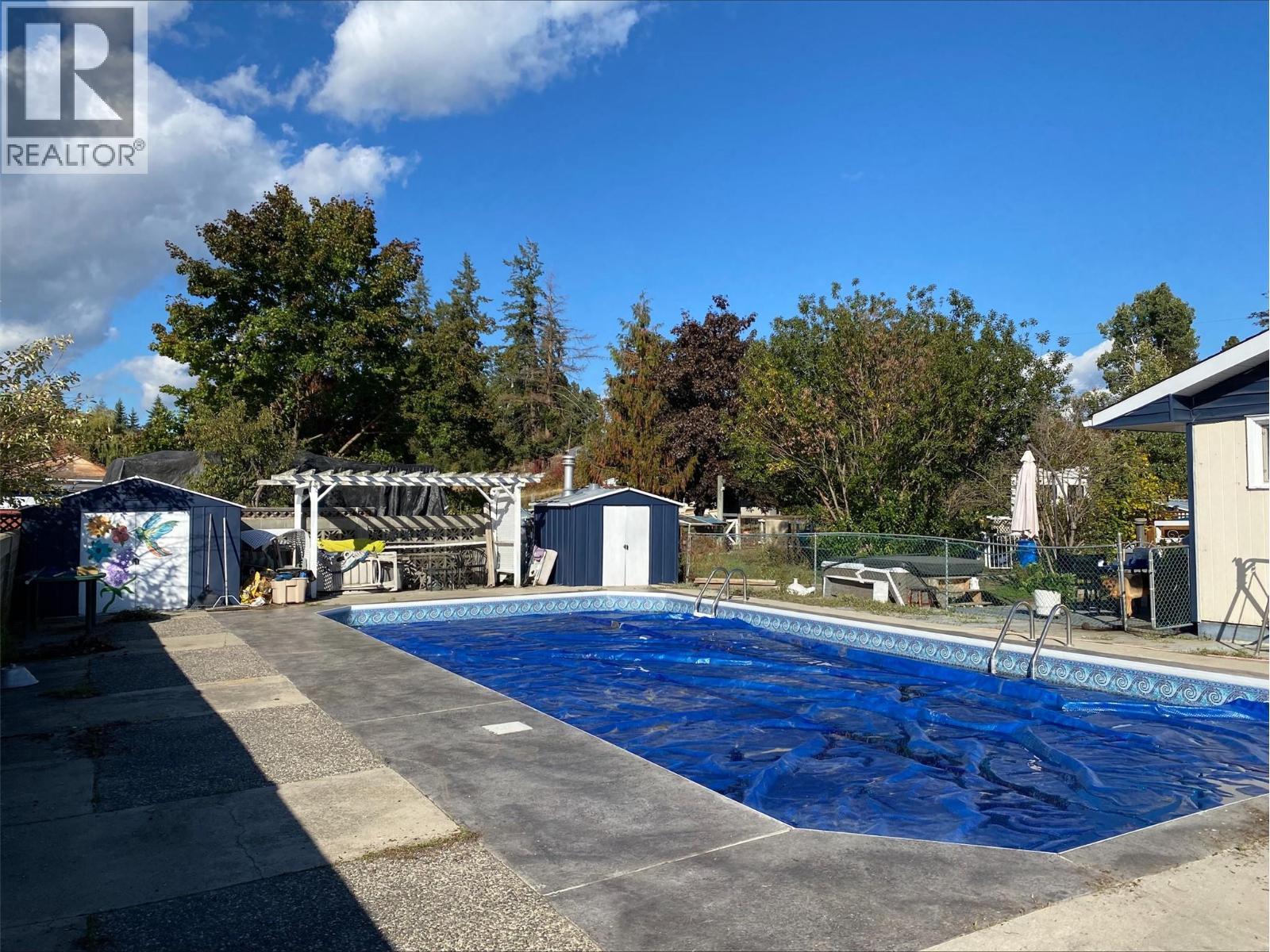 A photo from summer 2025 - 4010 Dodds Road, Armstrong, BC - Outdoor With In Ground Pool