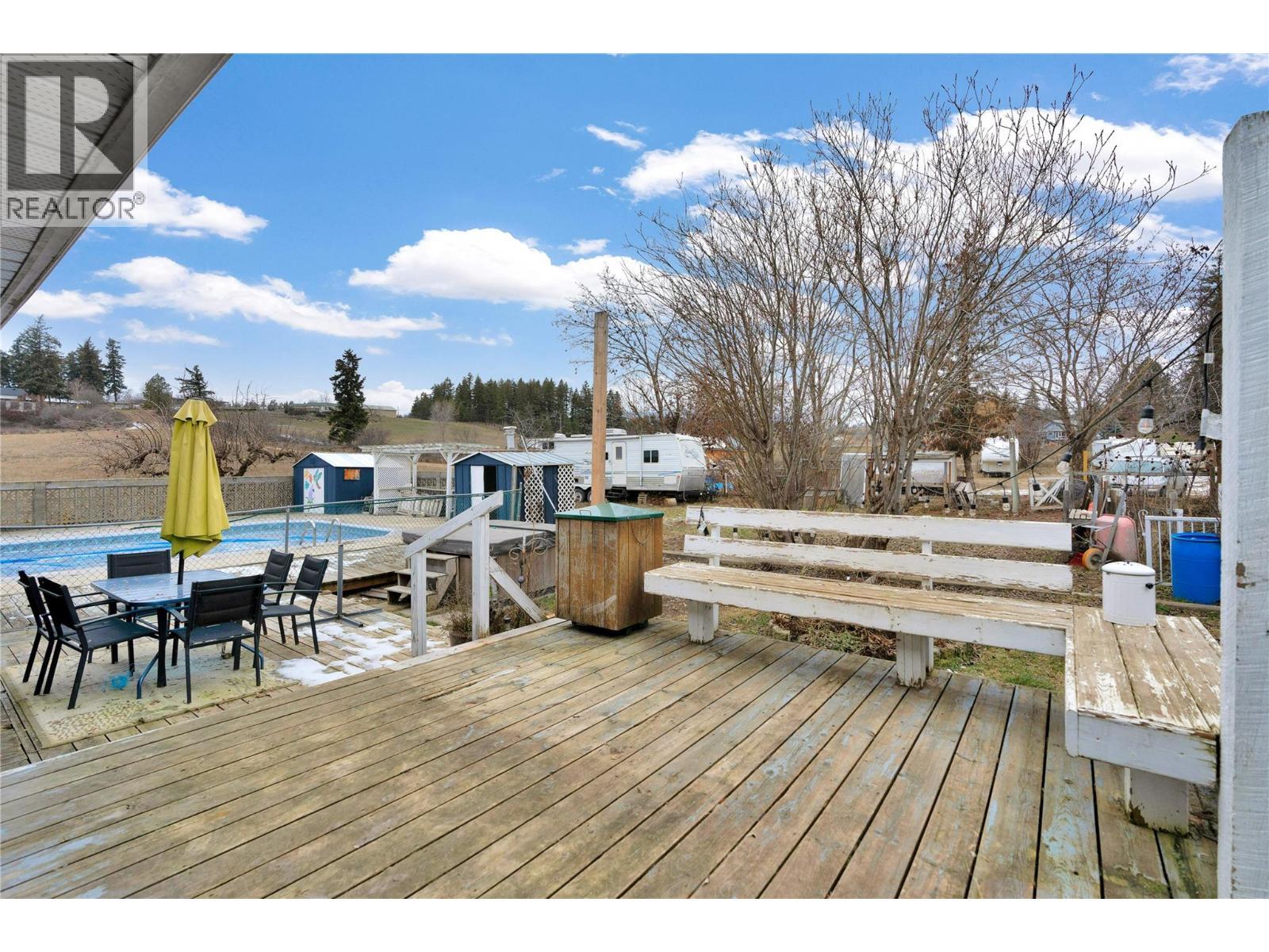 4010 Dodds Road, Armstrong, BC - Outdoor With Deck Patio Veranda
