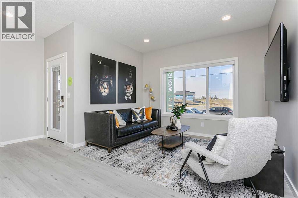 226 Heartwood Parade Se, Calgary, AB - Indoor Photo Showing Living Room