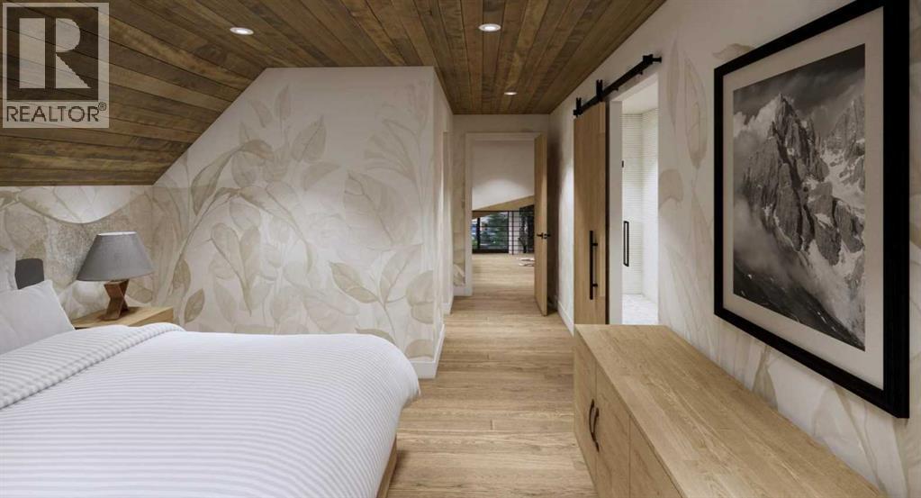 219B Three Sisters Drive, Canmore, AB - Indoor Photo Showing Bedroom