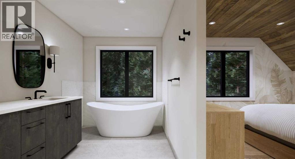 219B Three Sisters Drive, Canmore, AB - Indoor Photo Showing Bathroom