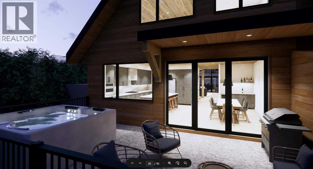 219B Three Sisters Drive, Canmore, AB - Outdoor With Deck Patio Veranda With Exterior