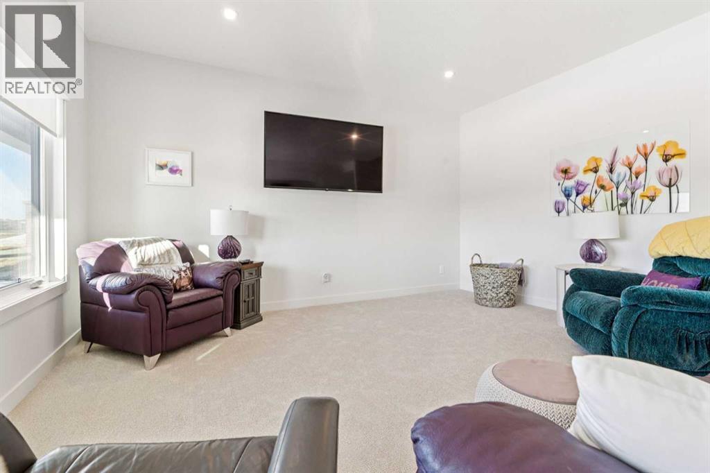 155 Sage Meadows View Nw, Calgary, AB - Indoor Photo Showing Living Room