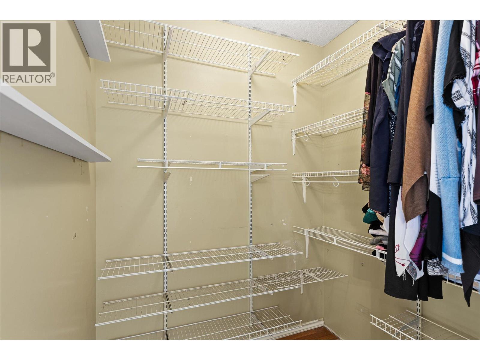 Primary walk-in Closet - 4404 Pleasant Valley Road Unit# 6, Vernon, BC - Indoor With Storage
