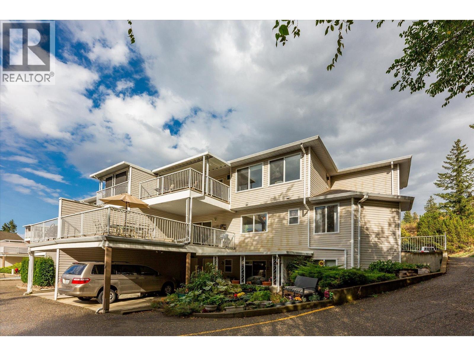4404 Pleasant Valley Road Unit# 6, Vernon, BC - Outdoor With Balcony