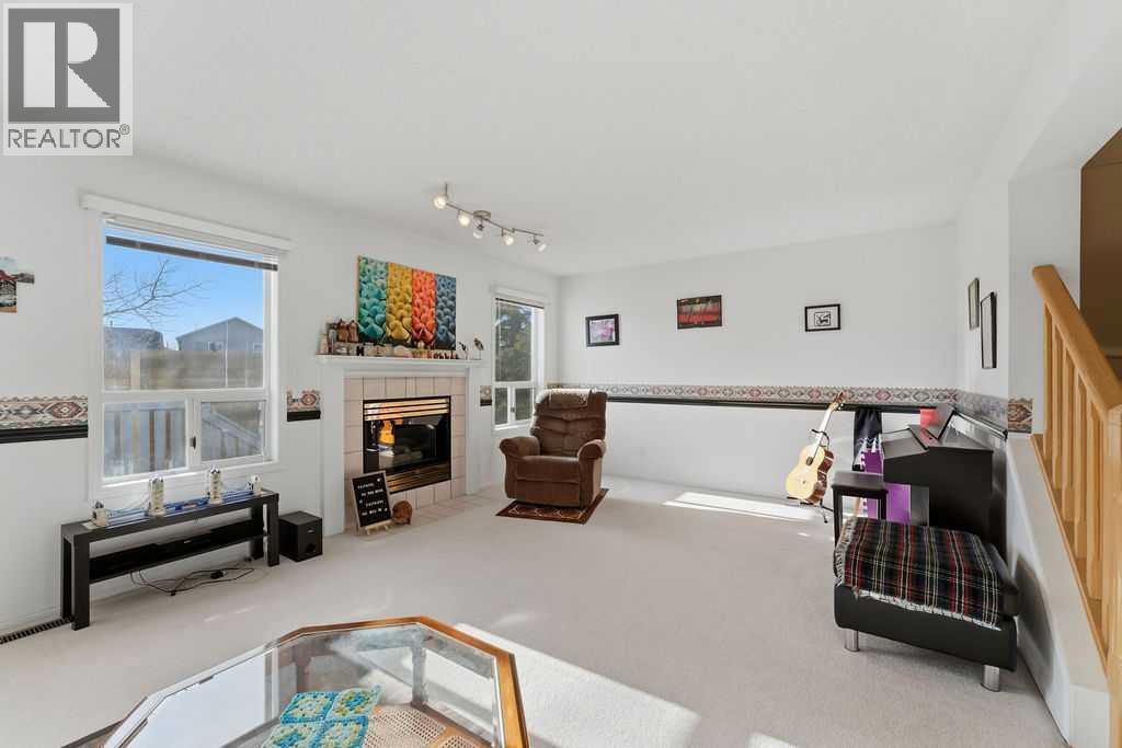 603 Citadel Terrace Nw, Calgary, AB - Indoor With Fireplace