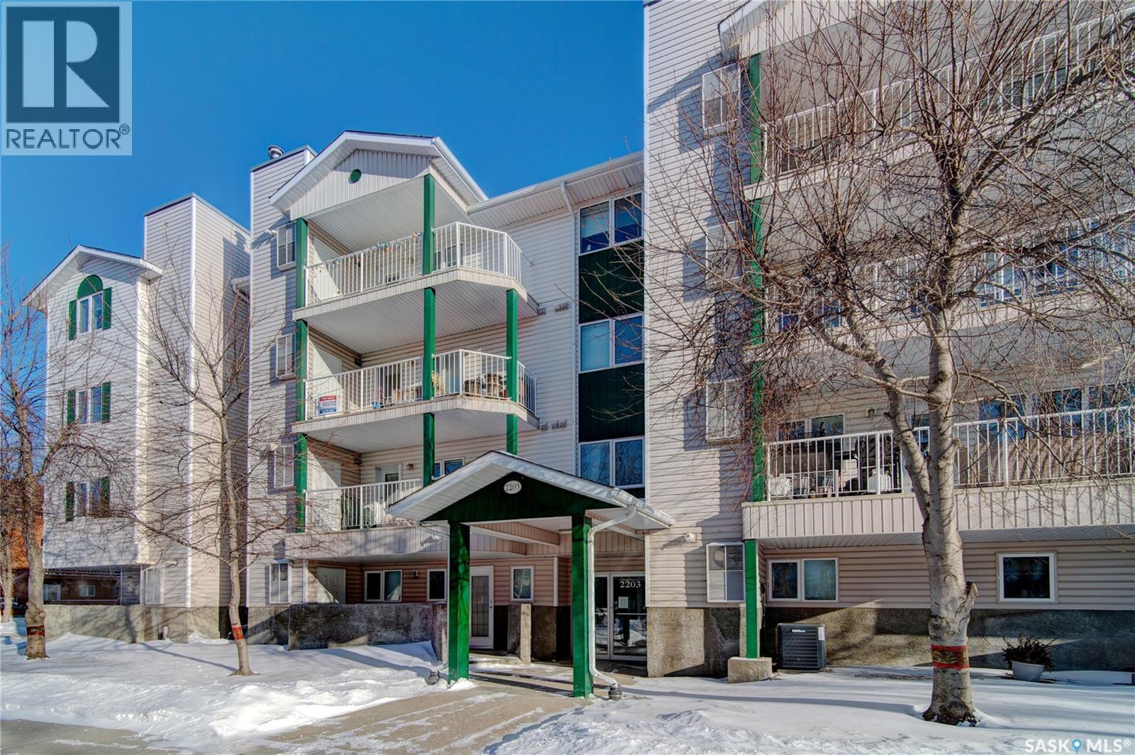 404 2203 Angus Street, Regina, SK - Outdoor With Balcony With Facade