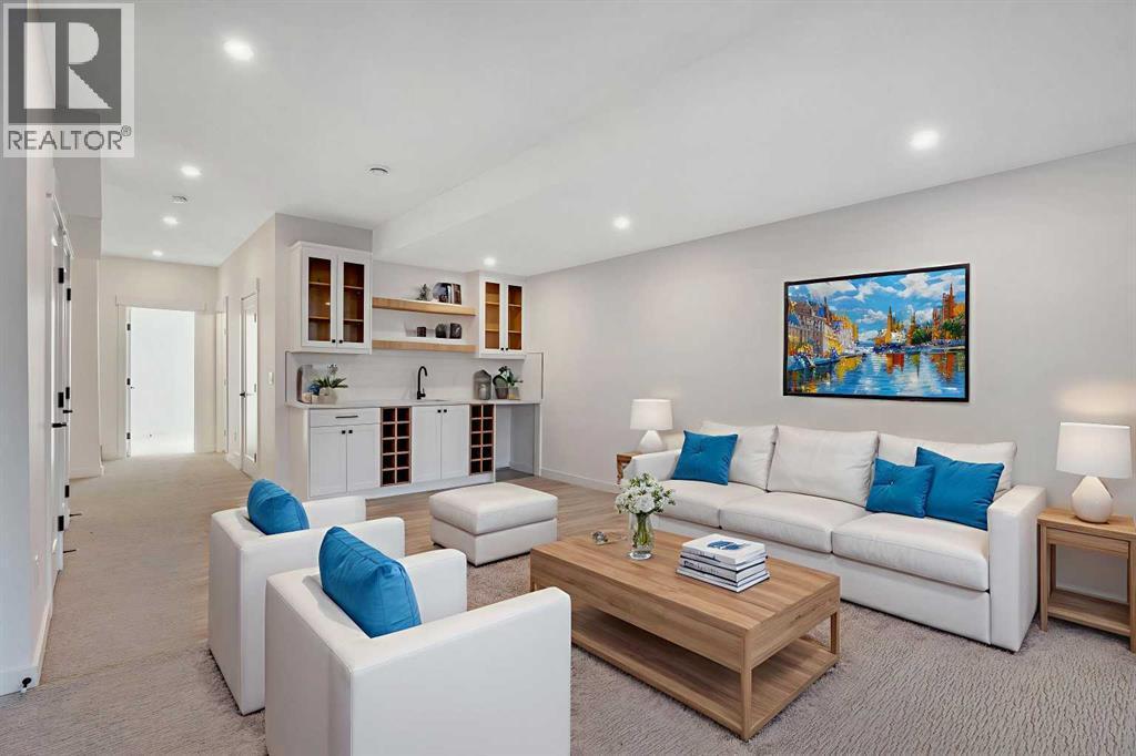 2436 30 Avenue Sw, Calgary, AB - Indoor Photo Showing Living Room