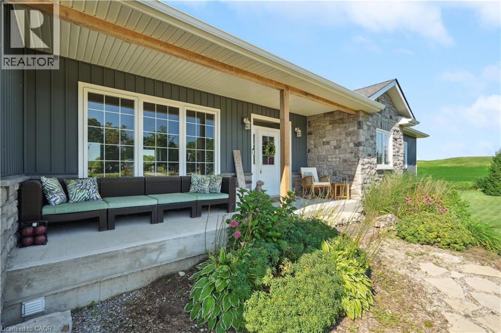 151116 12Th Line, East Garafraxa, ON - Outdoor With Deck Patio Veranda