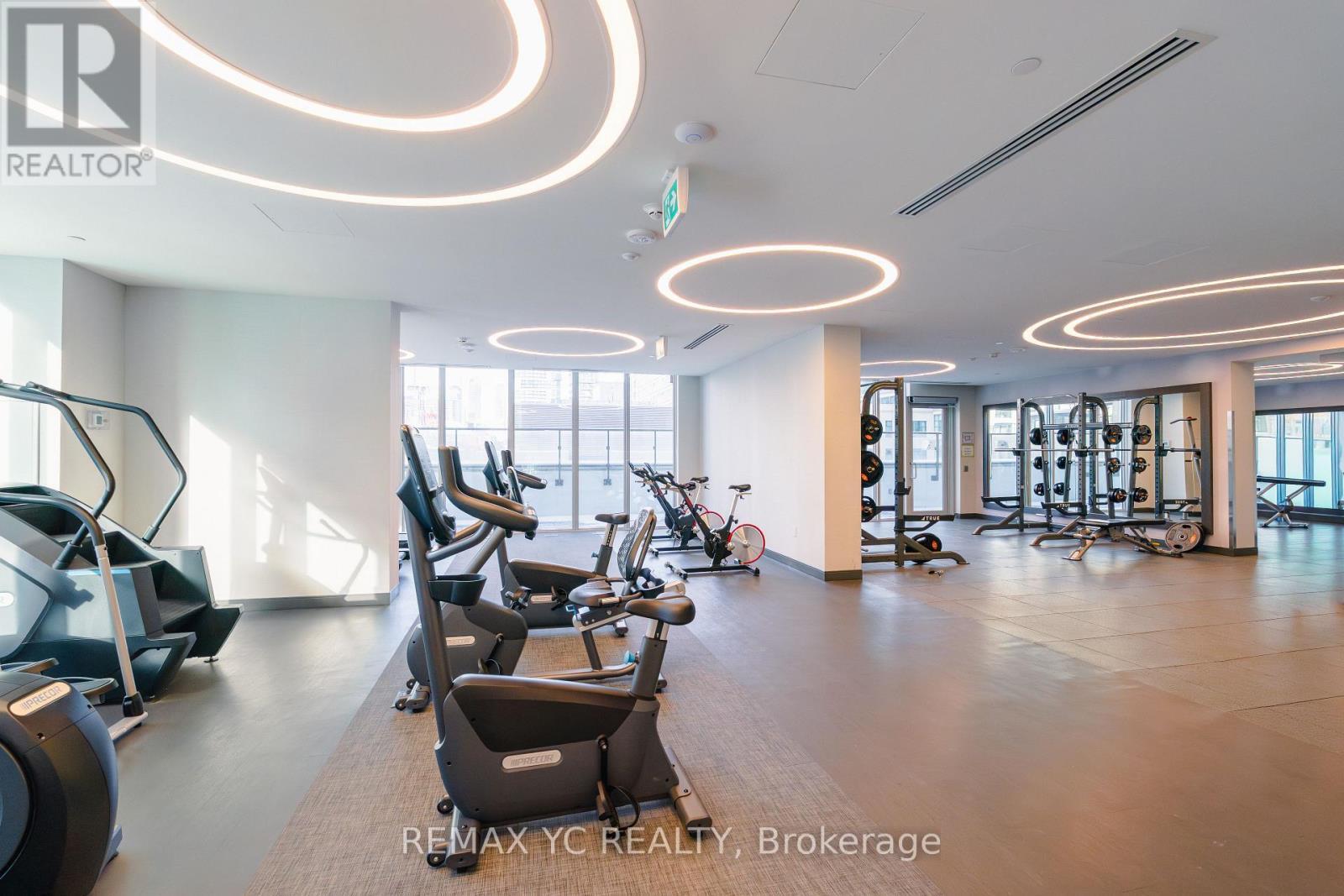 1802 - 100 Dalhousie Street, Toronto, ON - Indoor Photo Showing Gym Room