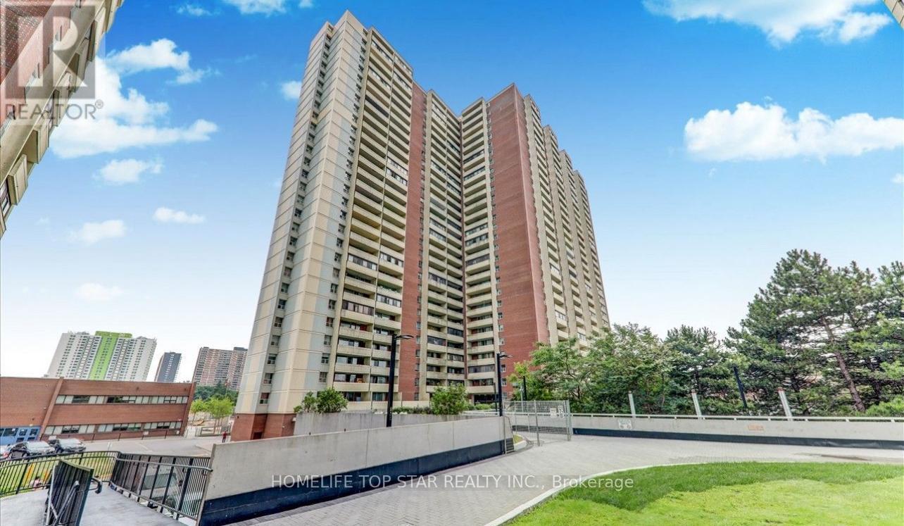 1806 - 5 Massey Square, Toronto, ON - Outdoor With Balcony With Facade
