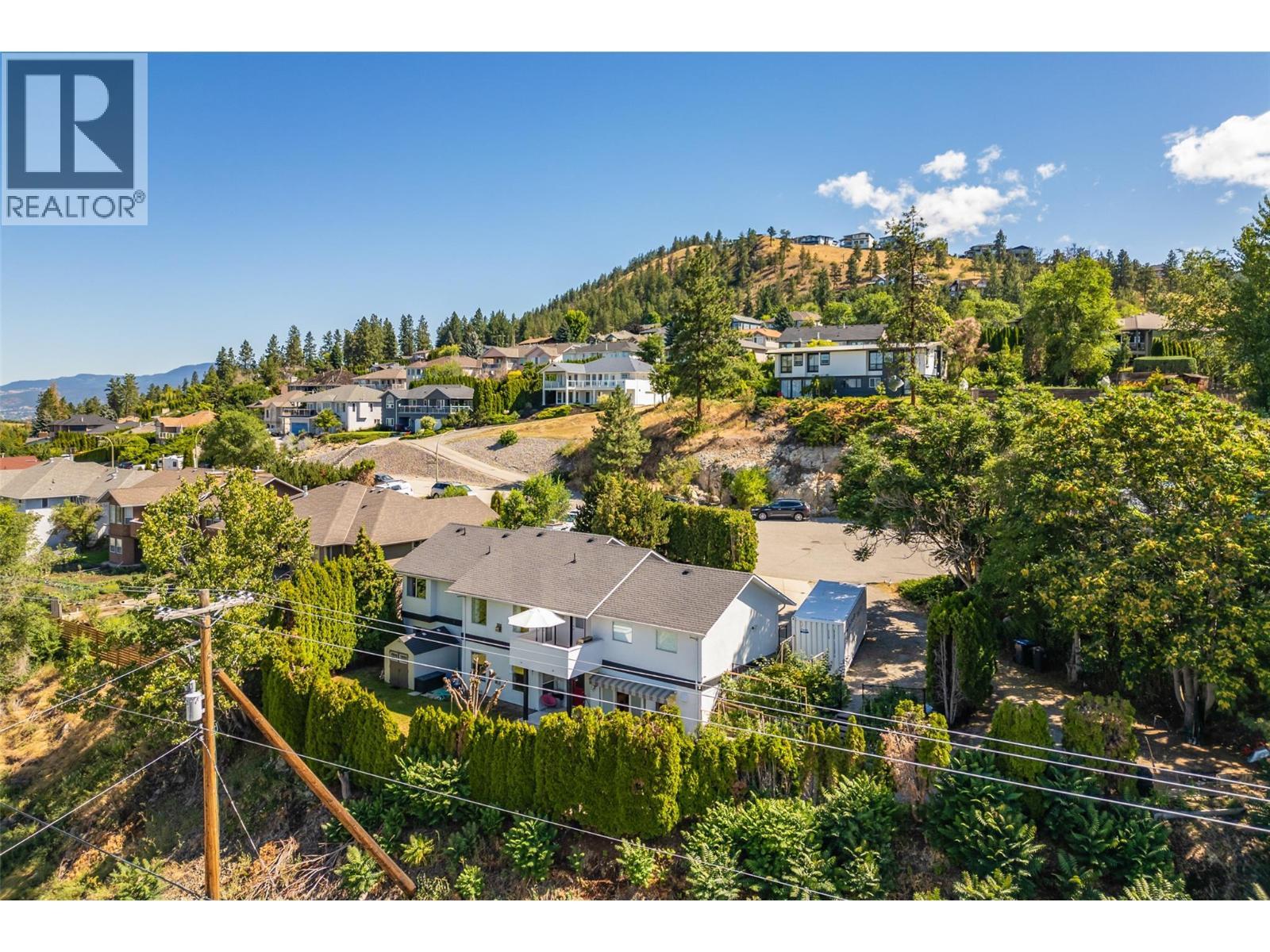 1420 Bentien Road, Kelowna, BC - Outdoor With View